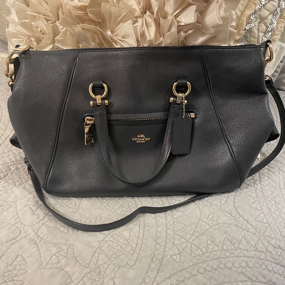 Coach Graphite Purse